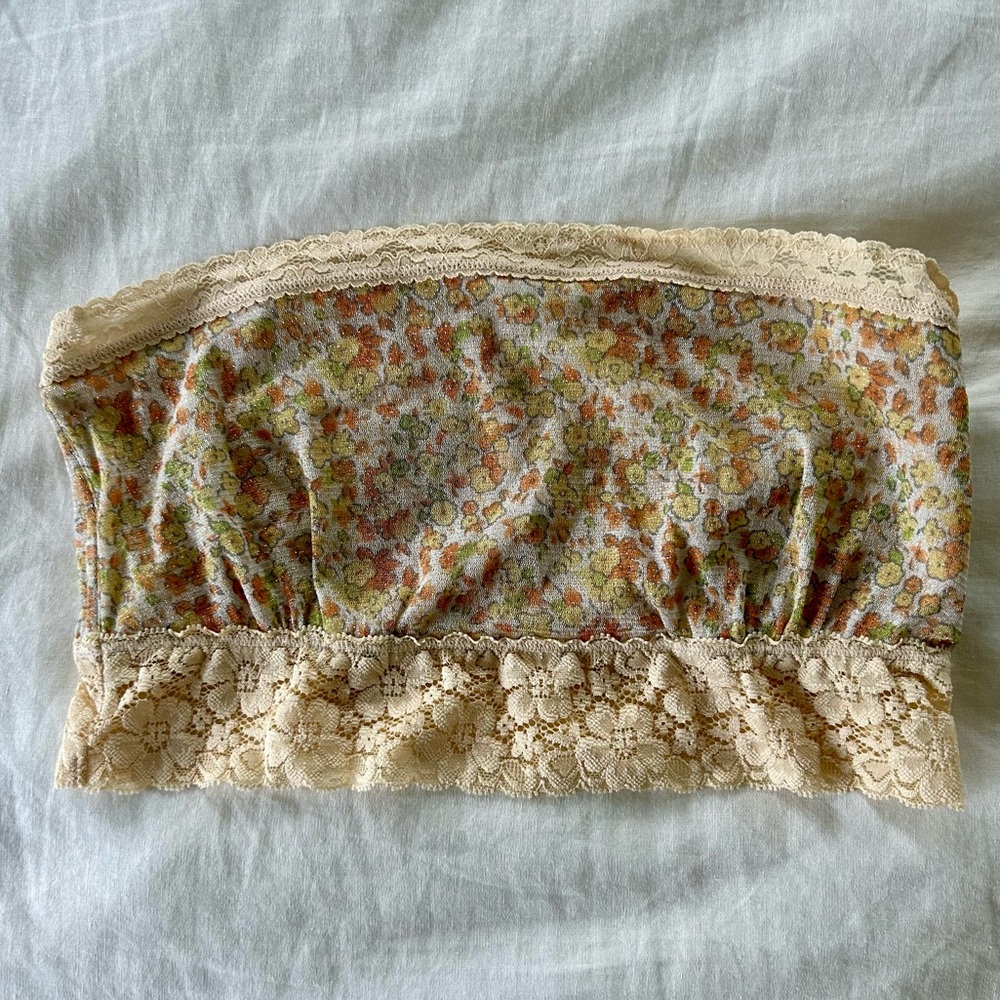 Free People Floral Lace Bandeau